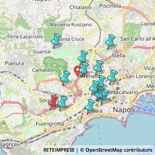 Mappa Parco Vomero Sole, 80126 Napoli NA, Italia (1.69214)