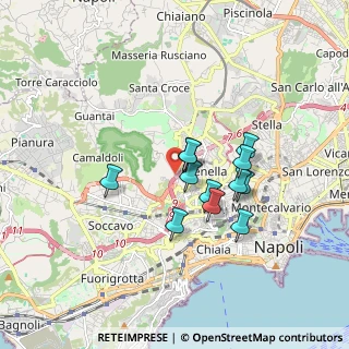 Mappa Parco Vomero Sole, 80126 Napoli NA, Italia (1.4325)