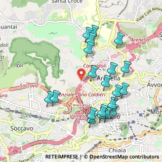 Mappa Parco Vomero Sole, 80126 Napoli NA, Italia (1.1055)