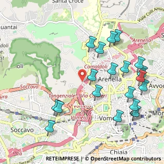 Mappa Parco Vomero Sole, 80126 Napoli NA, Italia (1.3085)