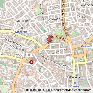Mappa Via Salvator Rosa, 70, 80135 Napoli, Napoli (Campania)