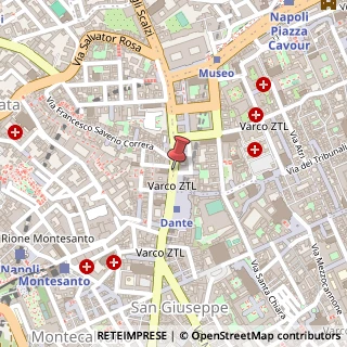 Mappa Via Enrico Pessina, 42, 80135 Napoli, Napoli (Campania)