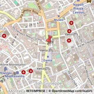 Mappa Via Enrico Pessina, 90, 80135 Napoli, Napoli (Campania)