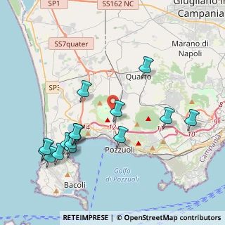 Mappa Via Campiglione, 80078 Pozzuoli NA, Italia (4.86333)