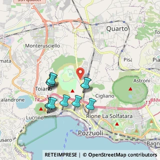 Mappa Via Campiglione, 80078 Pozzuoli NA, Italia (1.92083)