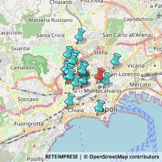 Mappa Via Raffaele Libroia, 80129 Napoli NA, Italia (1.0225)