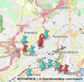 Mappa Via Raffaele Libroia, 80129 Napoli NA, Italia (1.17917)