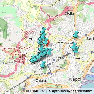 Mappa Via Raffaele Libroia, 80129 Napoli NA, Italia (0.764)