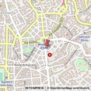 Mappa Via Mario Fiore, 20, 80128 Napoli, Napoli (Campania)
