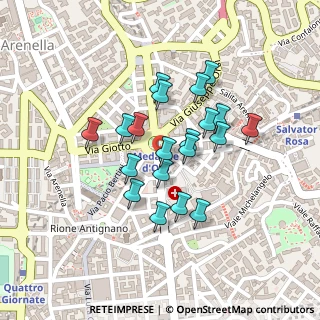 Mappa Via Raffaele Tarantino, 80129 Napoli NA, Italia (0.1905)