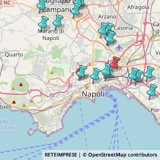 Mappa Via Raffaele Tarantino, 80129 Napoli NA, Italia (5.754)
