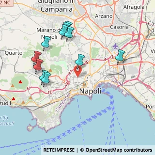 Mappa Via Raffaele Tarantino, 80129 Napoli NA, Italia (4.50818)