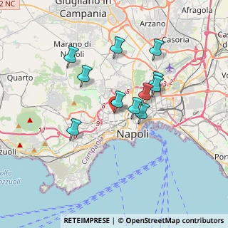 Mappa Via Raffaele Tarantino, 80129 Napoli NA, Italia (3.22545)
