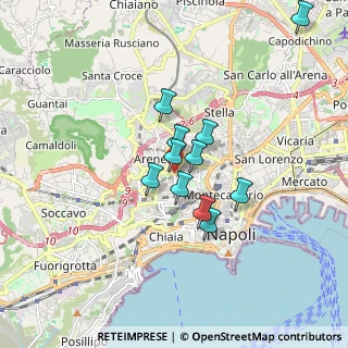 Mappa Piazza delle Medaglie D'Oro, 80129 Napoli NA, Italia (1.41091)