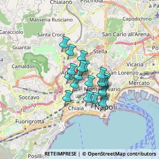 Mappa Via Raffaele Tarantino, 80129 Napoli NA, Italia (1.203)