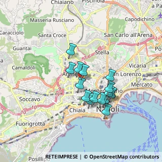 Mappa Via Raffaele Tarantino, 80129 Napoli NA, Italia (1.47313)