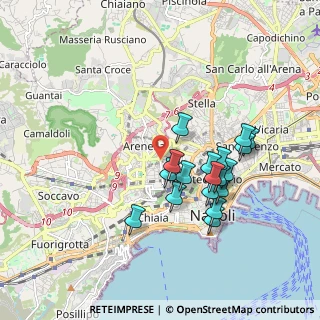 Mappa Piazza delle Medaglie D'Oro, 80129 Napoli NA, Italia (1.77333)