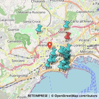 Mappa Via Raffaele Tarantino, 80129 Napoli NA, Italia (1.7805)