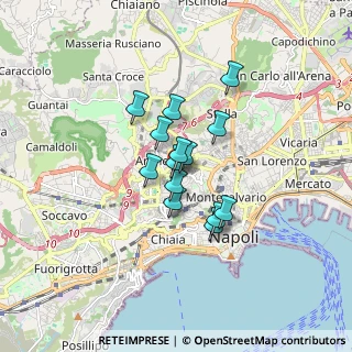 Mappa Via Raffaele Tarantino, 80129 Napoli NA, Italia (1.16929)