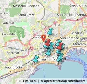 Mappa Via Raffaele Tarantino, 80129 Napoli NA, Italia (1.59833)