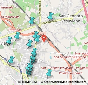 Mappa Via Gabriele D'Annunzio, 80044 Ottaviano NA, Italia (1.31)