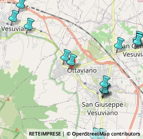 Mappa Via Starzolella, 80044 Ottaviano NA, Italia (3.07667)