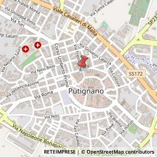 Mappa Via Margherita di Savoia, 43, 70017 Putignano, Bari (Puglia)