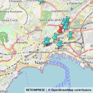 Mappa Via Raimondo de Sangro di Sansevero, 80134 Napoli NA, Italia (1.86818)