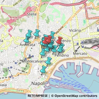 Mappa Via Raimondo de Sangro di Sansevero, 80134 Napoli NA, Italia (0.5095)