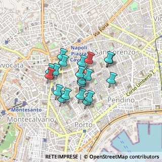 Mappa Via Raimondo de Sangro di Sansevero, 80134 Napoli NA, Italia (0.323)