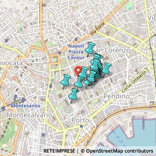 Mappa Via Raimondo de Sangro di Sansevero, 80134 Napoli NA, Italia (0.248)