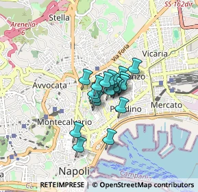 Mappa Via Raimondo de Sangro di Sansevero, 80134 Napoli NA, Italia (0.4635)