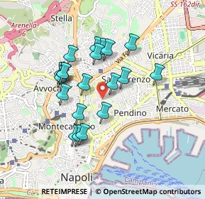 Mappa Via Raimondo de Sangro di Sansevero, 80134 Napoli NA, Italia (0.819)