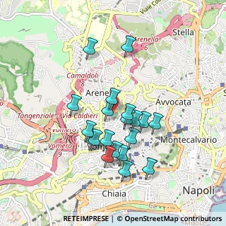 Mappa 80128 Napoli NA, Italia (0.8515)