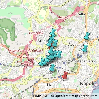 Mappa 80128 Napoli NA, Italia (0.7265)