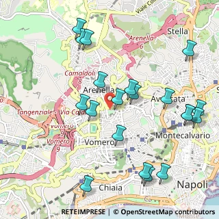 Mappa 80128 Napoli NA, Italia (1.2555)