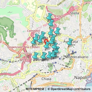 Mappa 80128 Napoli NA, Italia (0.652)