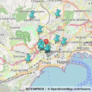 Mappa 80128 Napoli NA, Italia (1.44583)