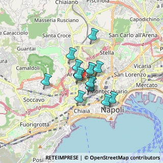Mappa 80128 Napoli NA, Italia (1.08933)