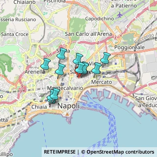 Mappa Vico del Fico Al Purgatorio, 80134 Napoli NA, Italia (1.2575)