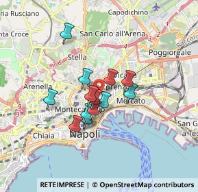 Mappa Vico del Fico Al Purgatorio, 80134 Napoli NA, Italia (1.29714)