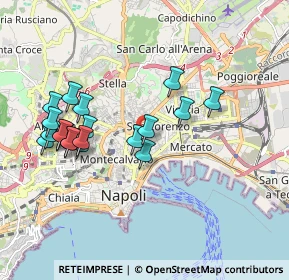 Mappa Vico del Fico Al Purgatorio, 80134 Napoli NA, Italia (1.98105)