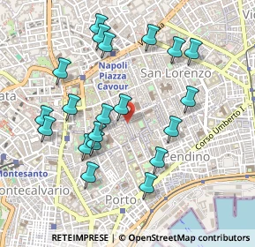 Mappa Vico del Fico Al Purgatorio, 80134 Napoli NA, Italia (0.5285)