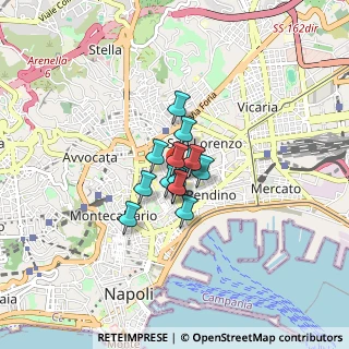 Mappa Vico del Fico Al Purgatorio, 80134 Napoli NA, Italia (0.42143)