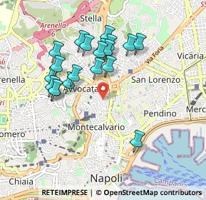 Mappa 80135 Napoli NA, Italia (0.928)