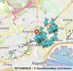 Mappa 80135 Napoli NA, Italia (0.691)