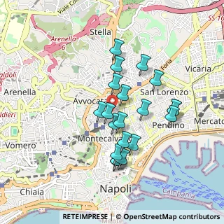 Mappa 80135 Napoli NA, Italia (0.835)