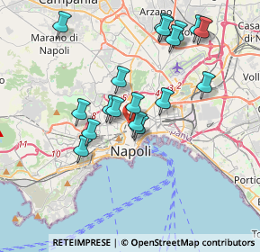 Mappa 80135 Napoli NA, Italia (3.76278)