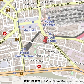 Mappa Via San Cosmo Fuori Porta Nolana, N.62, 80142 Napoli, Napoli (Campania)