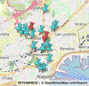 Mappa Via Avvocata, 80135 Napoli NA, Italia (0.844)